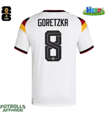 Tyskland Leon Goretzka #8 Hemmatröja VM 2026 Kortärmad